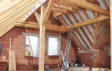 Bont Dolgadfan attic trusses